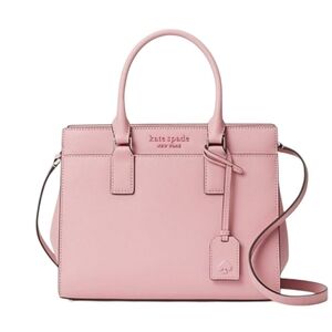 NWT Kate Spade ♠️ Cameron Medium light pink blush Leather Satchel BAG